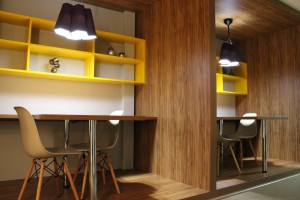 Estação de trabalho Coworking